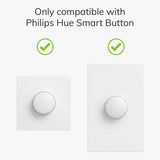 IYOKIยฎ Classic Switch Cover for Philips Hue Button, 1-Gang
