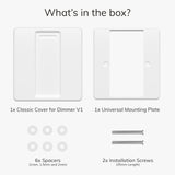 IYOKIยฎ Classic Switch Cover for Philips Hue Dimmer V1, 1-Gang