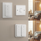 IYOKI® Standard Switch Cover for Philips Hue Dimmer V2, 2-Gang