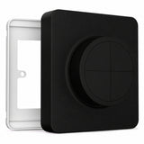 IYOKI® Studio Standard Switch Cover for Philips Hue Tap Dial, Black, 1-Gang