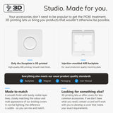 IYOKI® Studio Standard Switch Cover for Tapo S200B/D Smart Button, 1-Gang