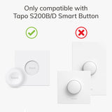 IYOKI® Studio 3D Printed Standard Switch Cover for Tapo Button, 1-Gang
