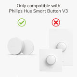 IYOKI® Studio 3D Printed Standard Switch Cover for Philips Hue Button V3, 1-Gang