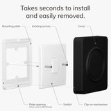 IYOKI® Studio 3D Printed Standard Switch Cover for Philips Hue Tap Dial, Black, 1-Gang