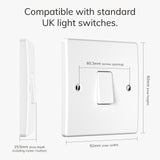 IYOKI® Classic Switch Cover for Philips Hue Dimmer V1, 1-Gang - IYOKI
