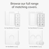 IYOKI® Classic Switch Cover for Philips Hue Dimmer V1, 2-Gang - IYOKI