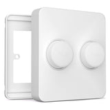 IYOKI® Standard Switch Cover for Philips Hue Button, 2-Gang