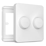 IYOKI® Pro Switch Cover for Philips Hue Button, 2-Gang - IYOKI